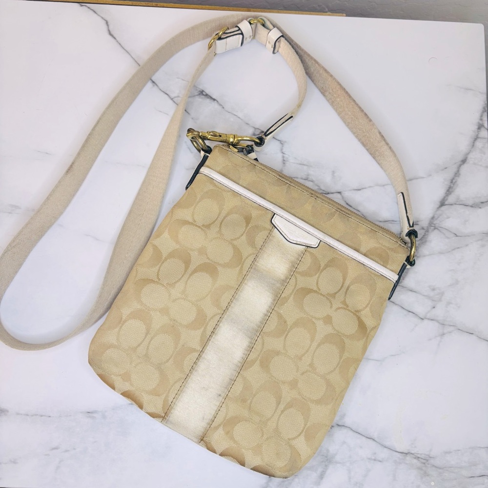 Coach Beige‎ Crossbody Bag